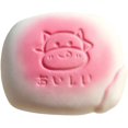thumbnail image 1 of FufuCrick Cow Bread Squishy Office Accessory Squishy Tactile Sensory Gadget Desk Ornament Decor for Adult Workspace and Relaxation, Pink, 1 of 7