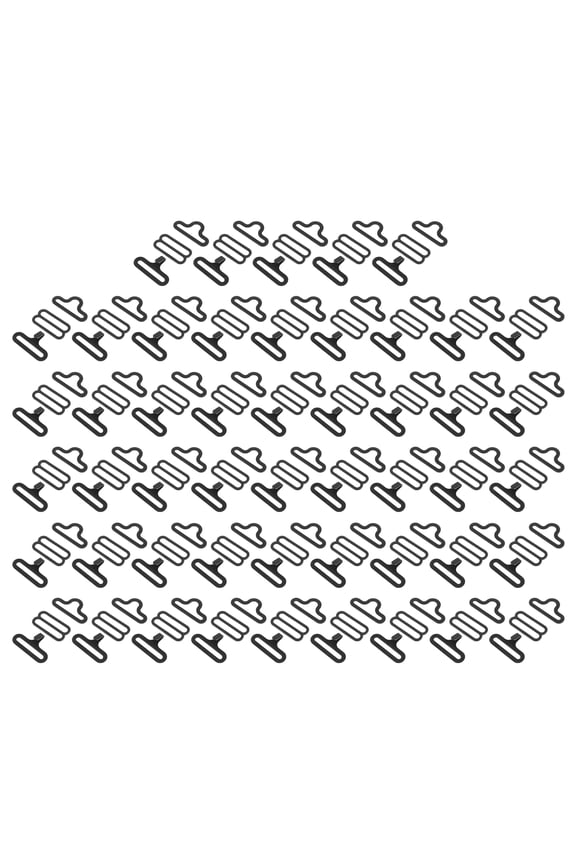 Bow Tie Clips, 50sets Adjustable Bow Tie, Adjustable Fastener Necktie Strap, For Man Home Tie Woman