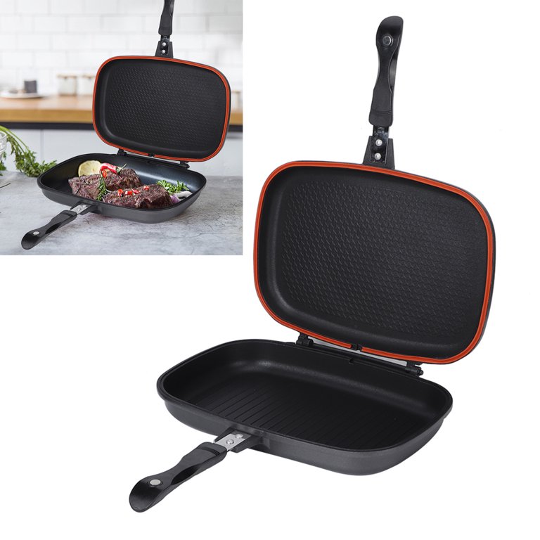 double-sided frying pan double-sided non-stick frying