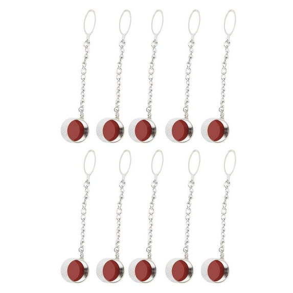 Fugacal Waterproof Cover,10Pcs SO239 Brass Accessory Waterproof Cover In High Performance For N-type Female Connector,Anti-water Cap