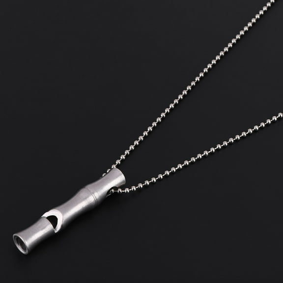 Fugacal Whistle, Survival Whistle, Stainless Steel For Outdoor Survival Life-Saving