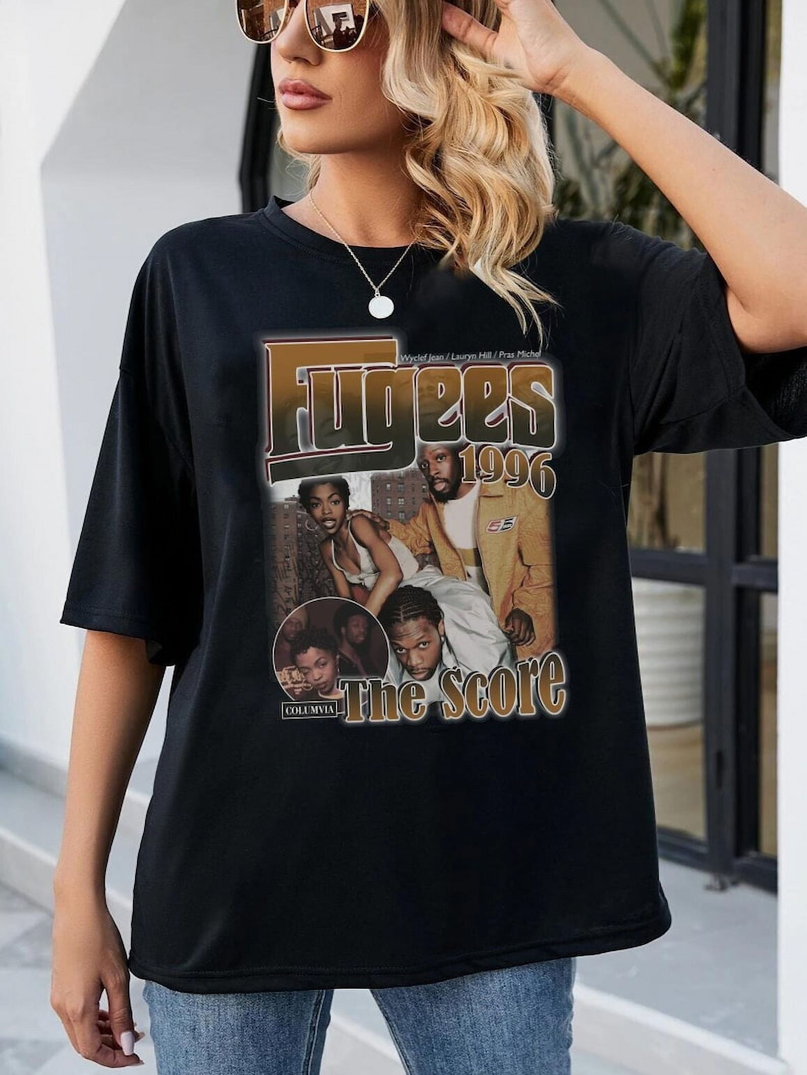 Fugees Unisex Shirt The Fugees The Score, hip hop Wyclef Jean, Tribe