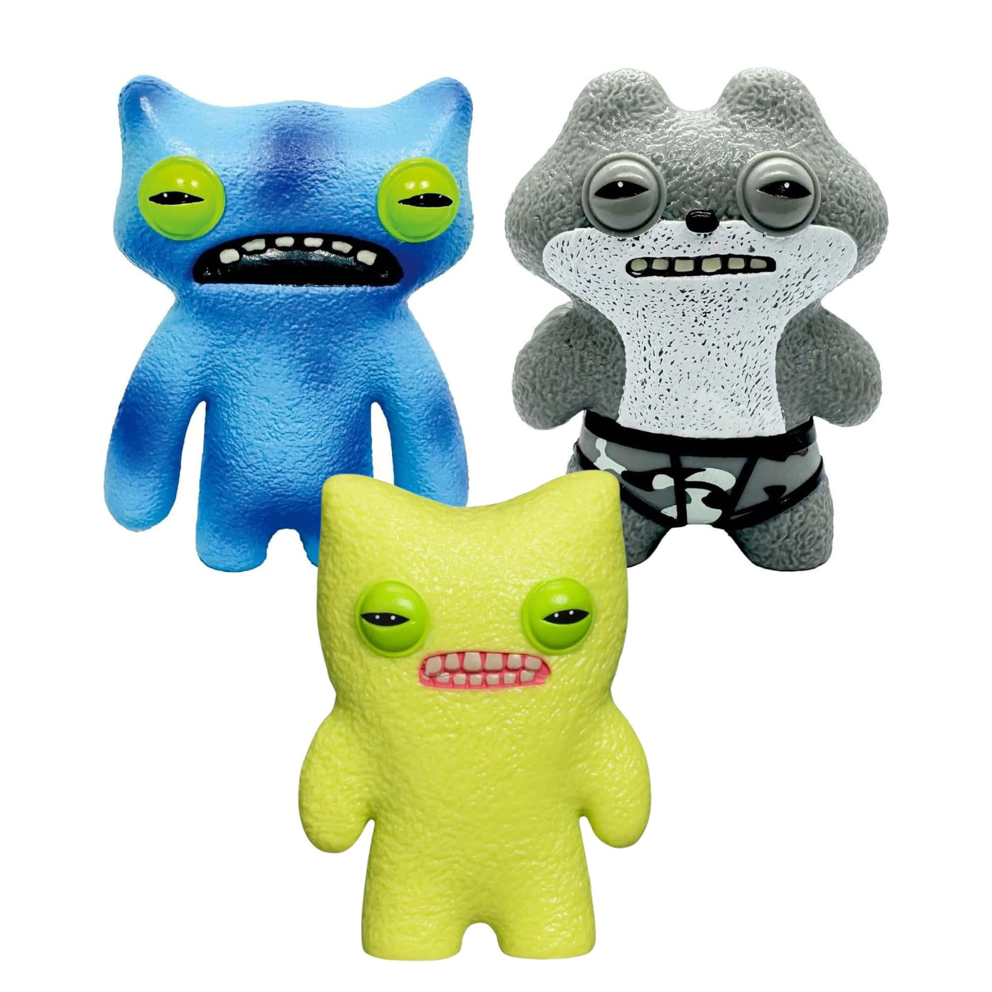 Fuggler 2.5 Inch Figure 3-Pack | Blue, Gray/White, Green - Walmart.com