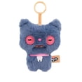 thumbnail image 1 of Fuggler Alley Cats Bag Charm Plush Keyring - Cheeze Blue/Grey, 1 of 6