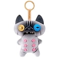 thumbnail image 1 of Fuggler Alley Cats Bag Charm Plush Keyring - Wrinkle McStinkles RARE, 1 of 6