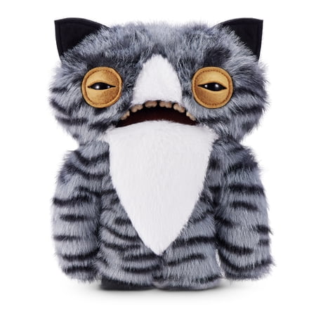 Fuggler Alley Cats 9 inch (Wide Eyed Cat), Funny Ugly Monster Stuffed Animal Toy by ZURU