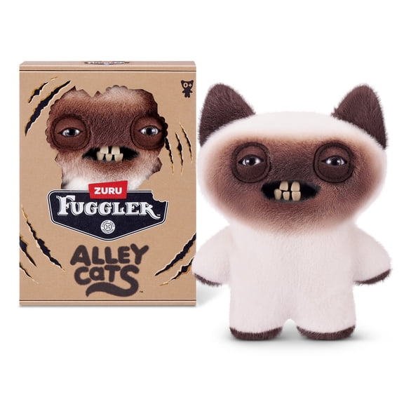 Fuggler Alley Cats 9 inch (Yawper), Funny Ugly Monster Stuffed Animal Toy by ZURU