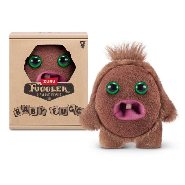 Fuggler Baby Fuggs 3.5 inch (Hedge Grog) Soft Plush, Ugly Monster ...