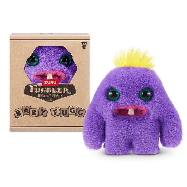 Fuggler Baby Fuggs 3.5 inch (Mr Needles) Soft Plush, Ugly Monster ...