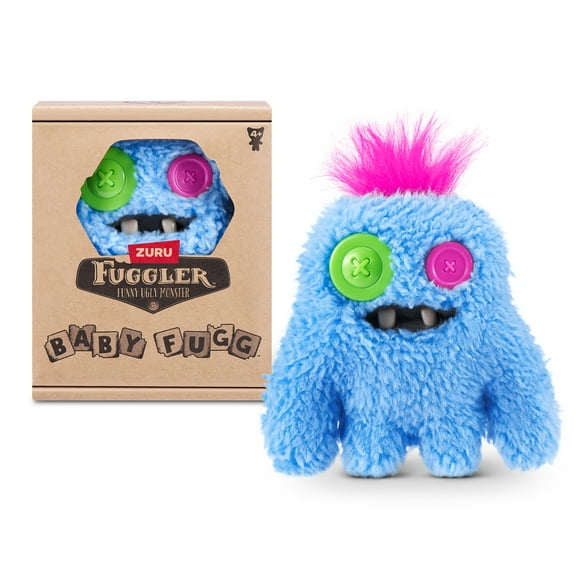 Fuggler Baby Fuggs 3.5 inch (SaBQuoosh) Soft Plush, Ugly Monster Stuffed Animal Toy by ZURU