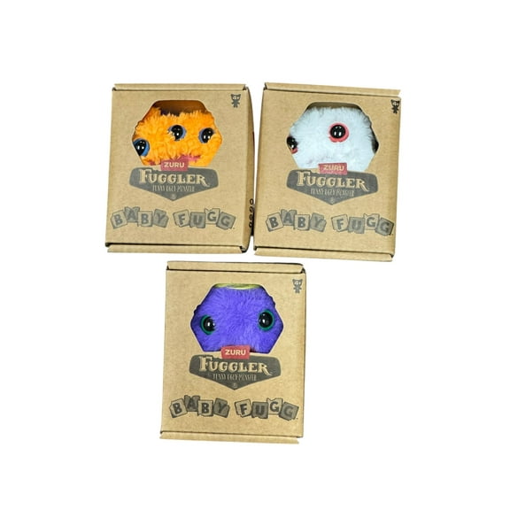 Fuggler Baby Fuggs 3.5 inch (Rabid Rabbit) Soft Plush, Ugly Monster Stuffed Animal Toy by ZURU