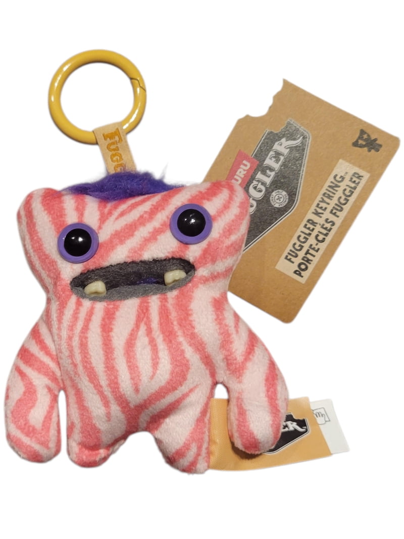 Fuggler - Baby Pinkles - Wided Eyed Weirdo 3.5-Inch Plush Keyring