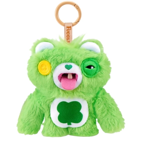 Fuggler Care Bear Bag Charm Good Luck Bear Plush Keychain