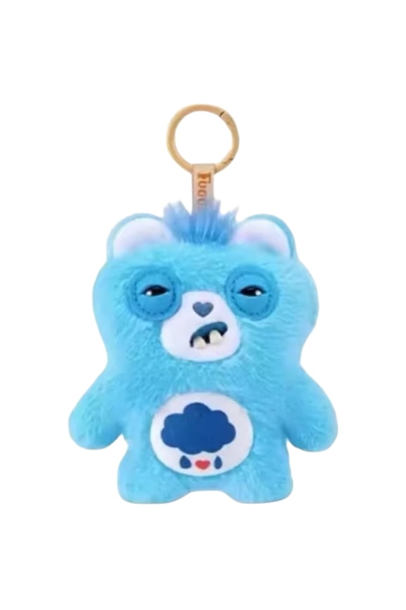Care Bear Bag Charm Grumpy Bear Plush Keychain