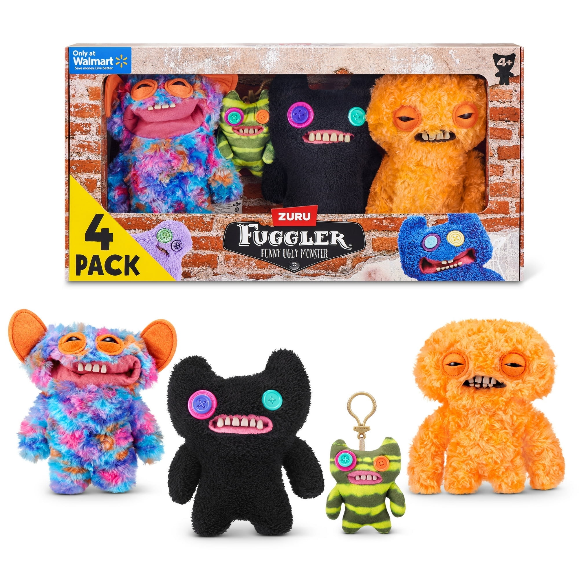 FUGGLER FUNNY UGLY MONSTER 5体コンプリートセット Fuggler-Chaos-Crew-Multipack-