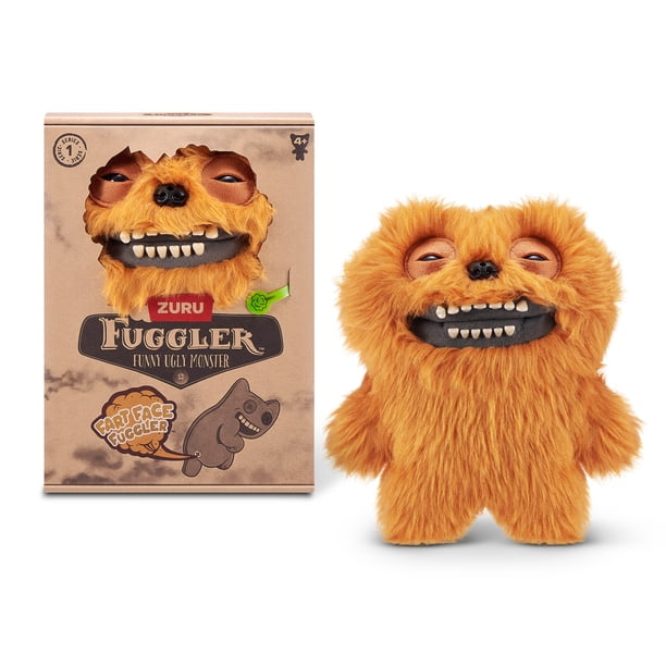 Fuggler, Plush Monster, 9 inch Fart Face, Funny Ugly Stuffed Toy