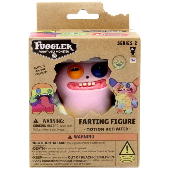 Fuggler Farting Figure Grin Grin Vinyl Figure with Sound [Motion Activated!]