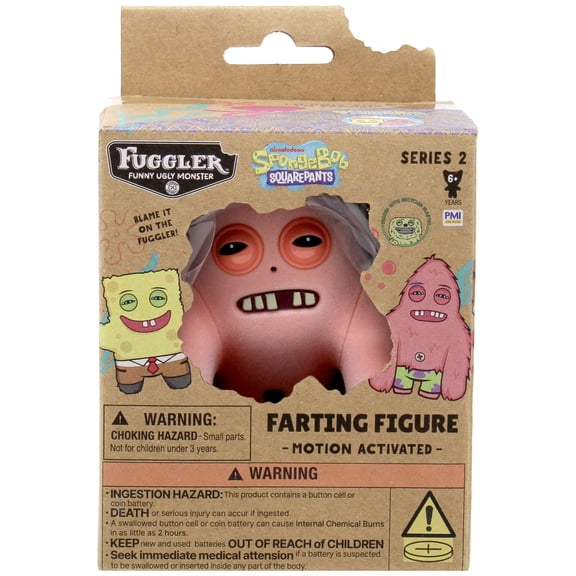Fuggler Farting Figure Patrick Vinyl Figure with Sound (Motion Activated!)