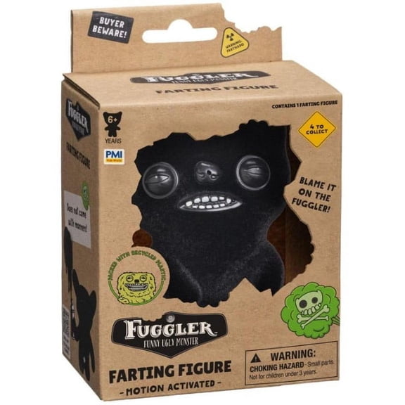 Fuggler Farting Figure Wide Eyed Weirdo Vinyl Figure with Sound