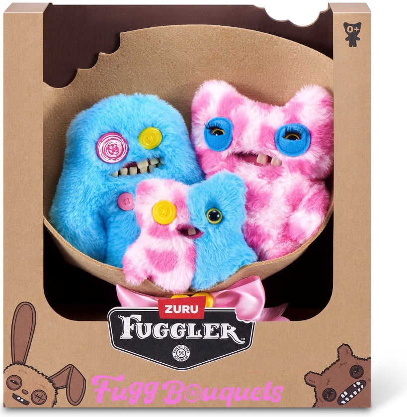 Fuggler Fugg Bouquets Mom, Dad & Baby Out Plush 3-Pack - Walmart.com