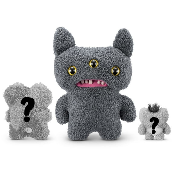 Fuggler Fugg Family 9 inch (Reeko), Funny Ugly Monster Soft Plush Collectible Toy by ZURU
