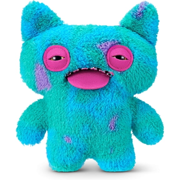 Fuggler Fugg Life 9 inch Plush Toy (Chum Chum) by ZURU - Funny Ugly Monster Cuddly Toy with Human-Like Teeth