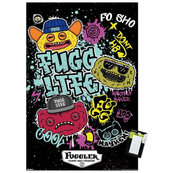 Fuggler - Fugg Life Wall Poster, 22.375" x 34"