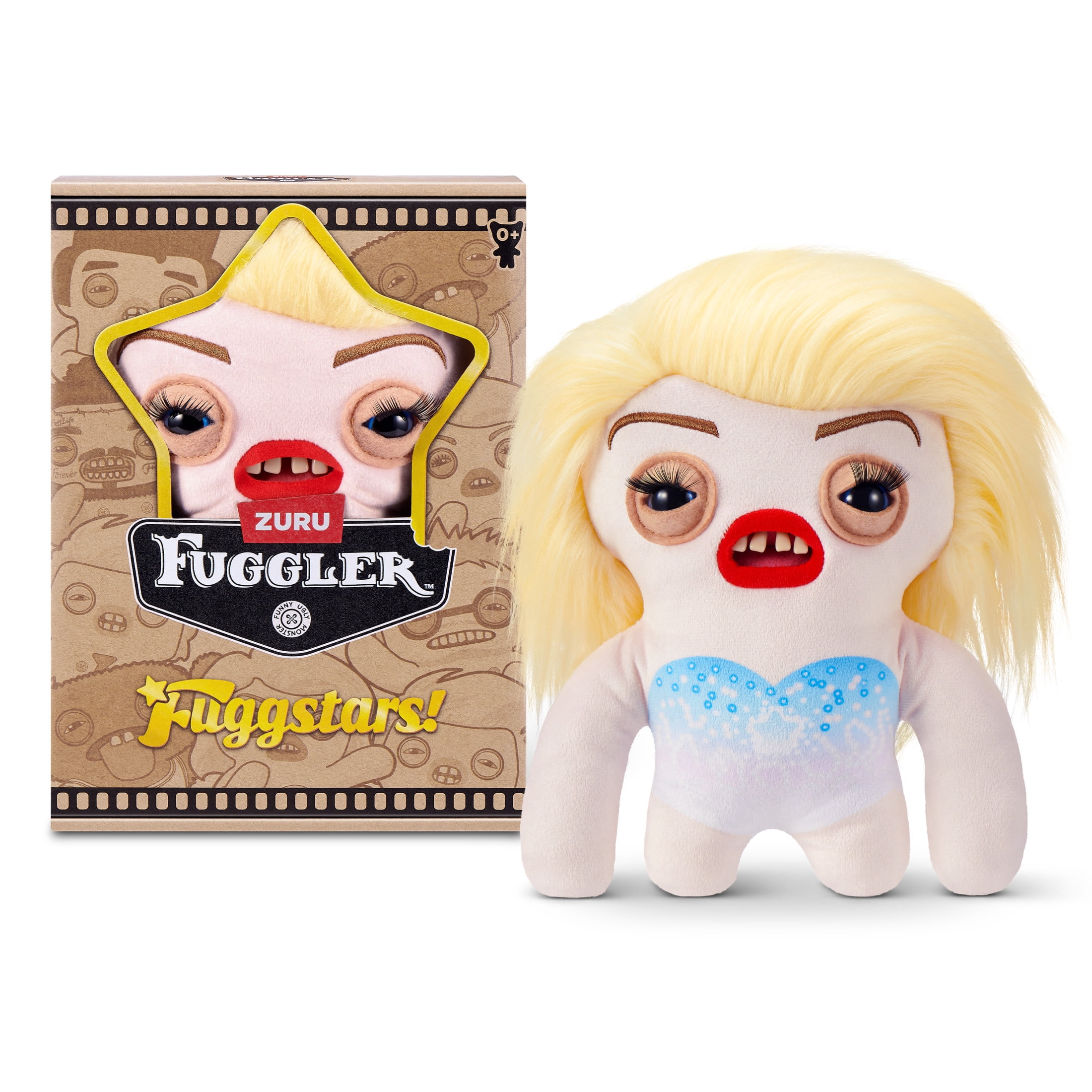 Fuggler Fugg Stars 9 inch (Fleeting Fartlet), Funny Ugly Monster