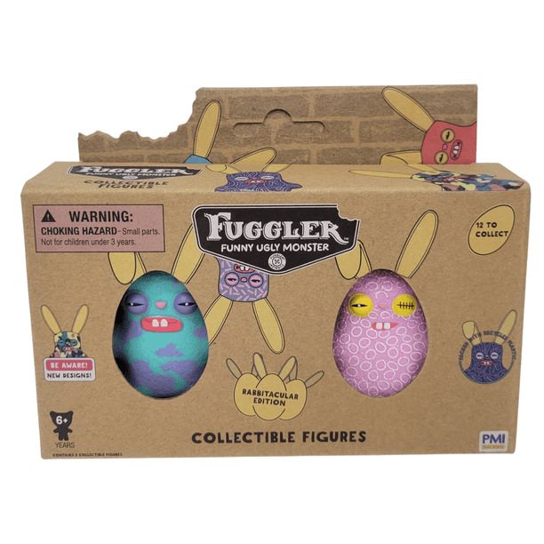 Fuggler Rabbitacular Edition 2 Count Vinyl Figures