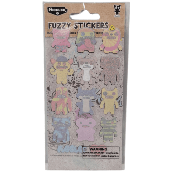 Fuggler Fuzzy Sticker Sheet