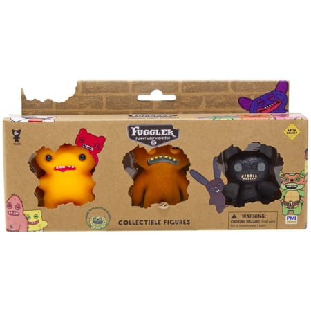 Fuggler Gap Tooth Mcgoo, Gnawing Terror & Winged Bat Mini Figure 3-Pack