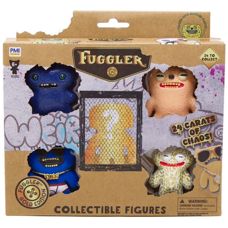 Fuggler Gold Edition Collectible Figure Mystery 5-Pack Deluxe Box