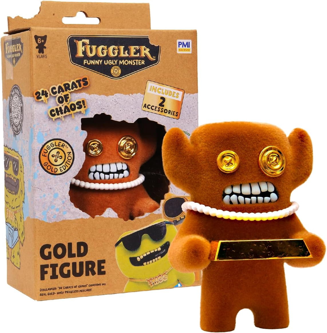 Fuggler Gold Edition Figure Window Box Collectible Character