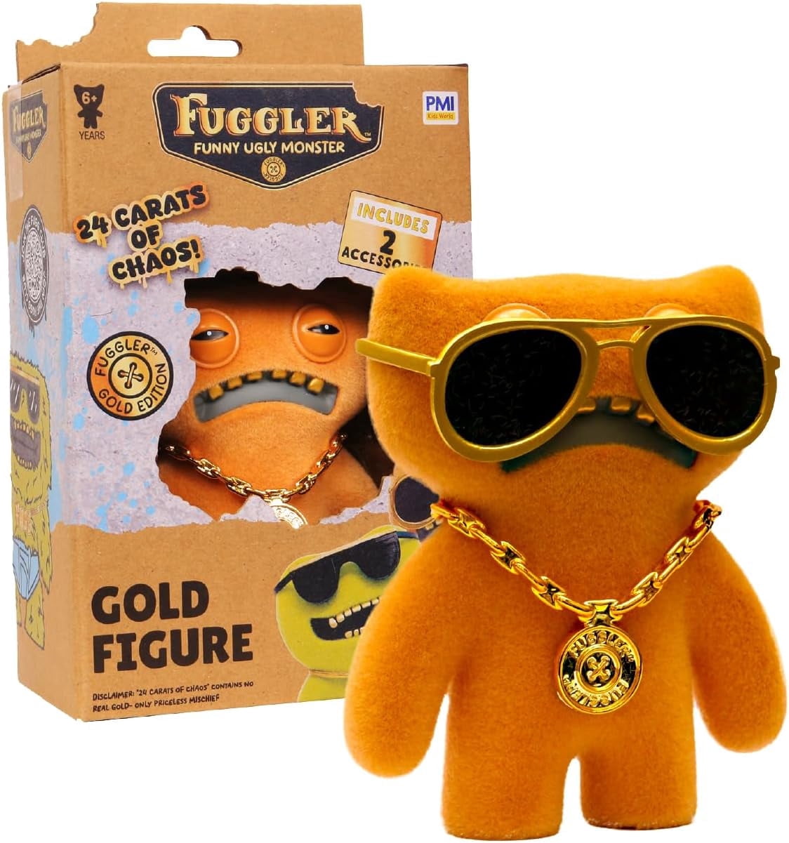 Fuggler, Collectible Character, Gold Edition, Window Box - Walmart.com