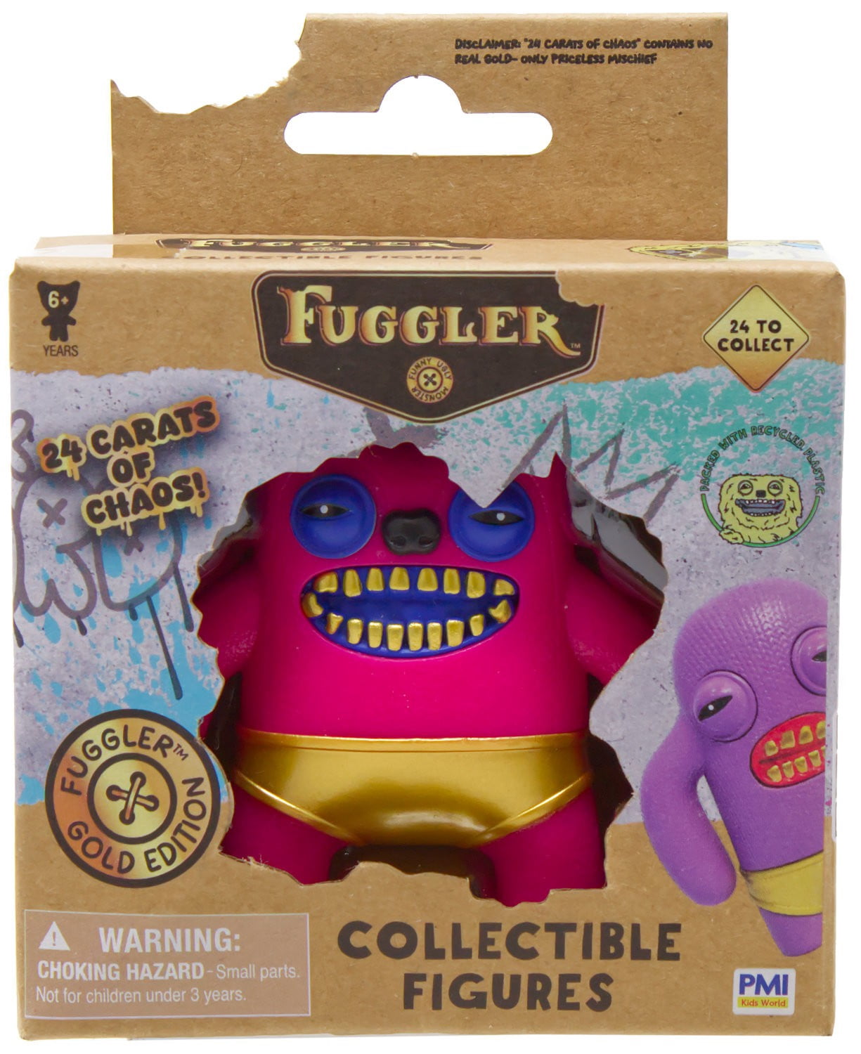 Fuggler Gold Edition Greedy Grinner Mini Figure - Walmart.com