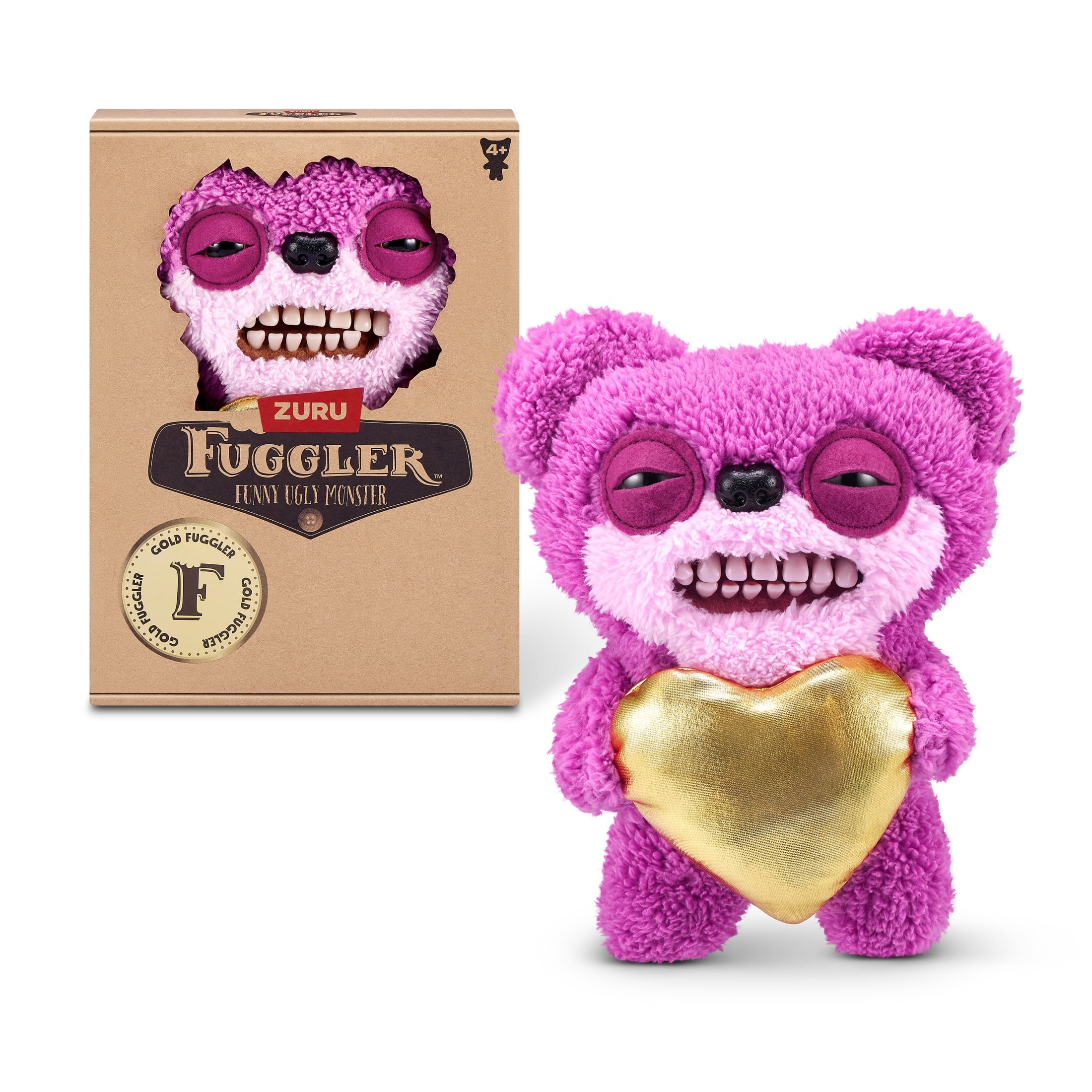 Fuggler Gold Fuggs 9 inch (Teddy Bear Nightmare), Funny Ugly
