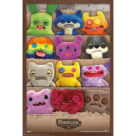 Fuggler - Grid Wall Poster, 14.725" x 22.375" Framed