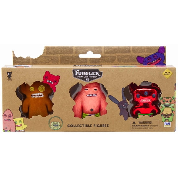 Fuggler Grump Grumps, Patrick & Reek-O Mini Figure 3-Pack