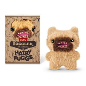 Fuggler Hairy Fuggs 9-inch S1 (Screech - Beard - Blonde) by ZURU - Ugly Monster Plush Toy for Ages 4+