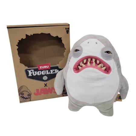 Fuggler Jaws Plush Figure – Funny Ugly Monster Plush Toy with Signature Human-Like Teeth