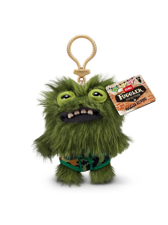 Key Rings 5 inch (Count Underoo McGoo), Funny Ugly Monster Soft Plush Collectible Toy by ZURU