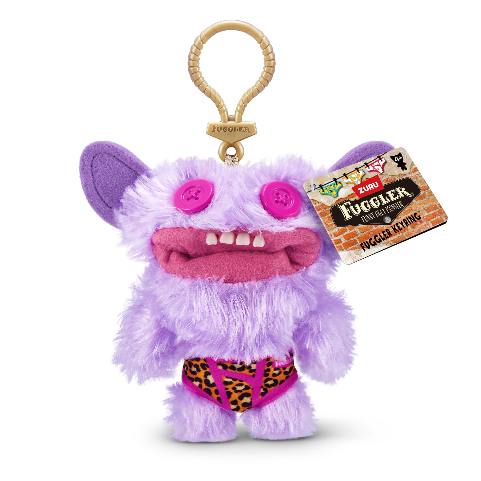 ZURU Fuggler Keyring ぬいぐるみセット ZURU Fuggler Gen 3 Blind Box Surprise - Fang Monster Ultra