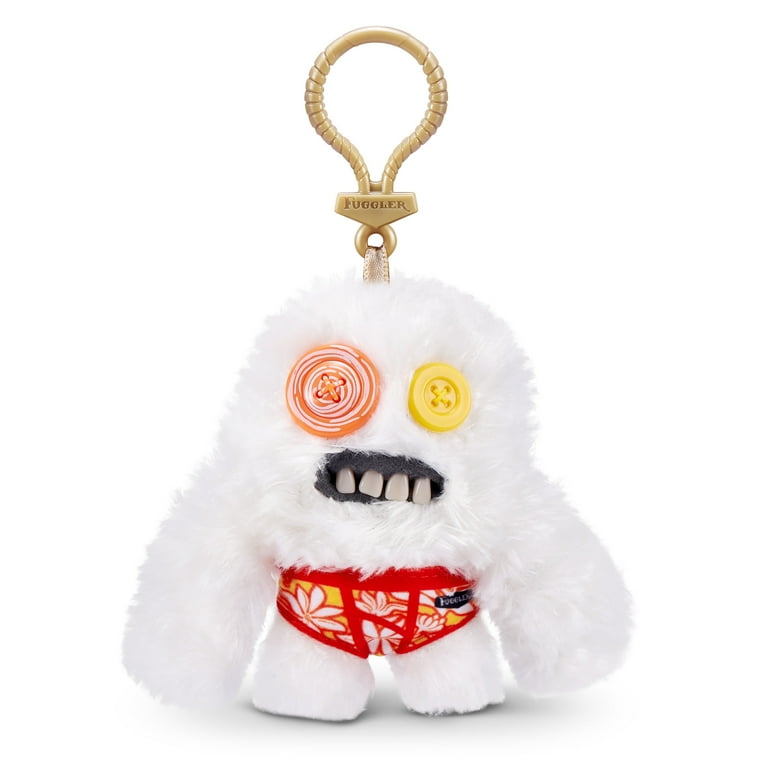 ZURU Fuggler Keyring ぬいぐるみセット Fuggler Key Rings 5 inch (Gaptooth McGoo), Funny Ugly