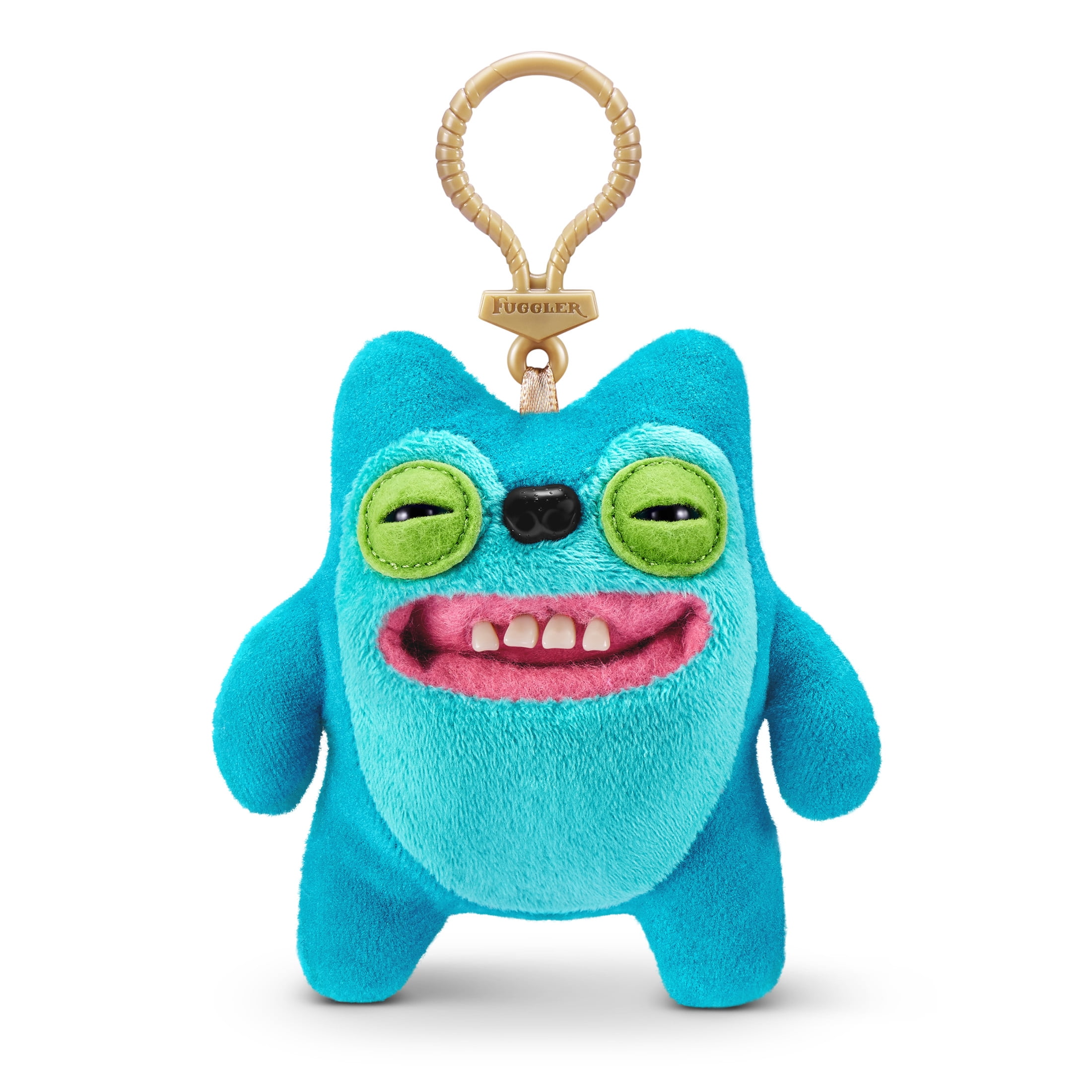 Fuggler Key Rings 5 inch (Greedy Grinner) Ugly Monster Plush
