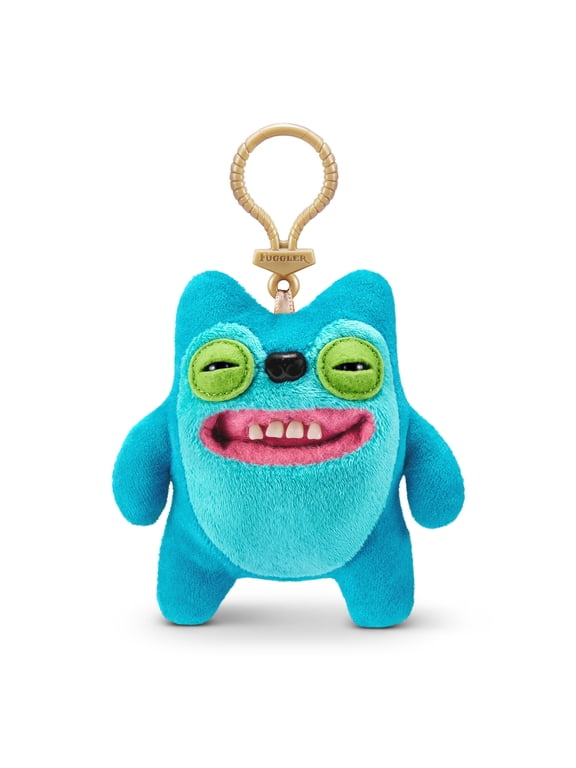 Key Rings 5 inch (Greedy Grinner) Ugly Monster Plush, Stuffed Animal Key Chain Toy by ZURU