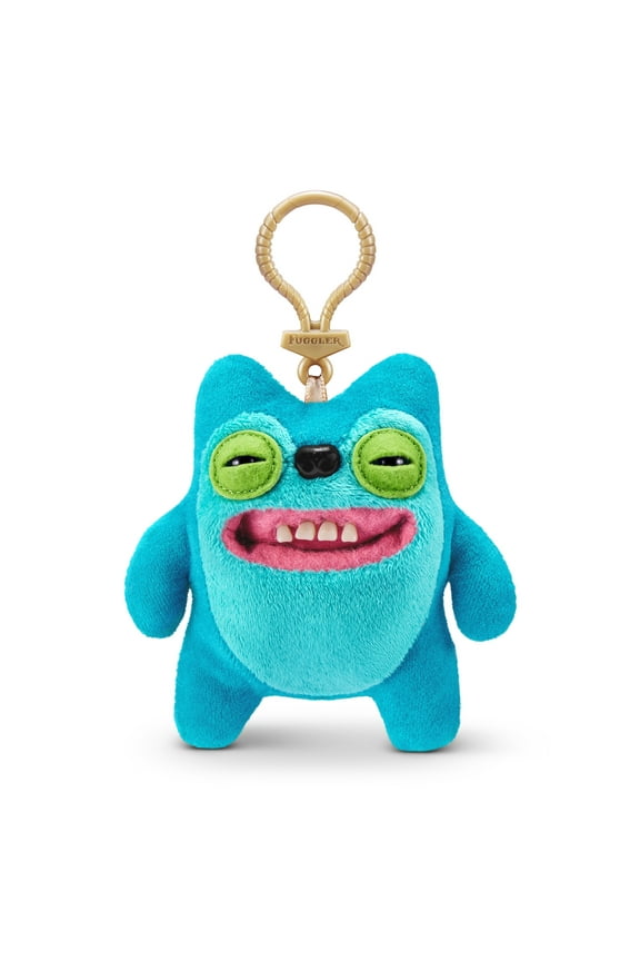 Key Rings 5 inch (Greedy Grinner) Ugly Monster Plush, Stuffed Animal Key Chain Toy by ZURU