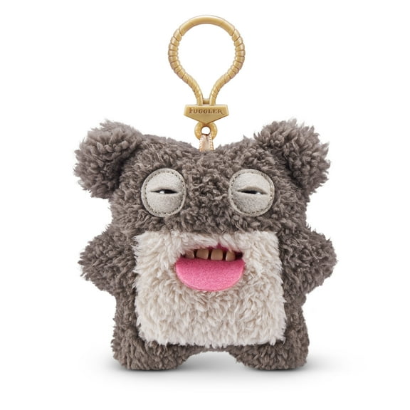 Fuggler Key Rings 5-inch Assortment Series 5 (Scaresome Square Bear - Brown) by ZURU
