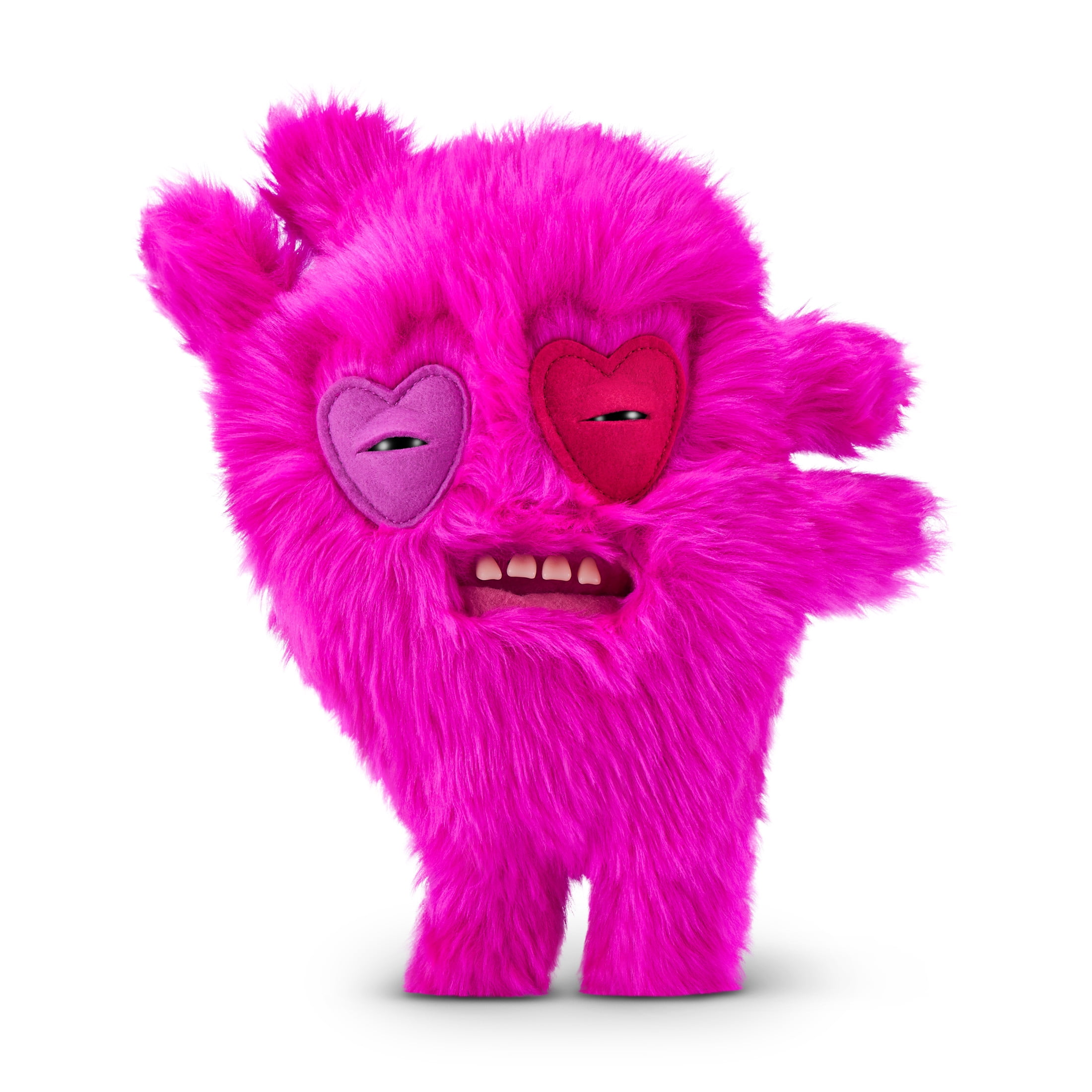 Fuggler New Fuggs on the Block 9 inch (Captain Cardiac), Funny Ugly Monster Soft Plush Toy by ZURU  (图1)