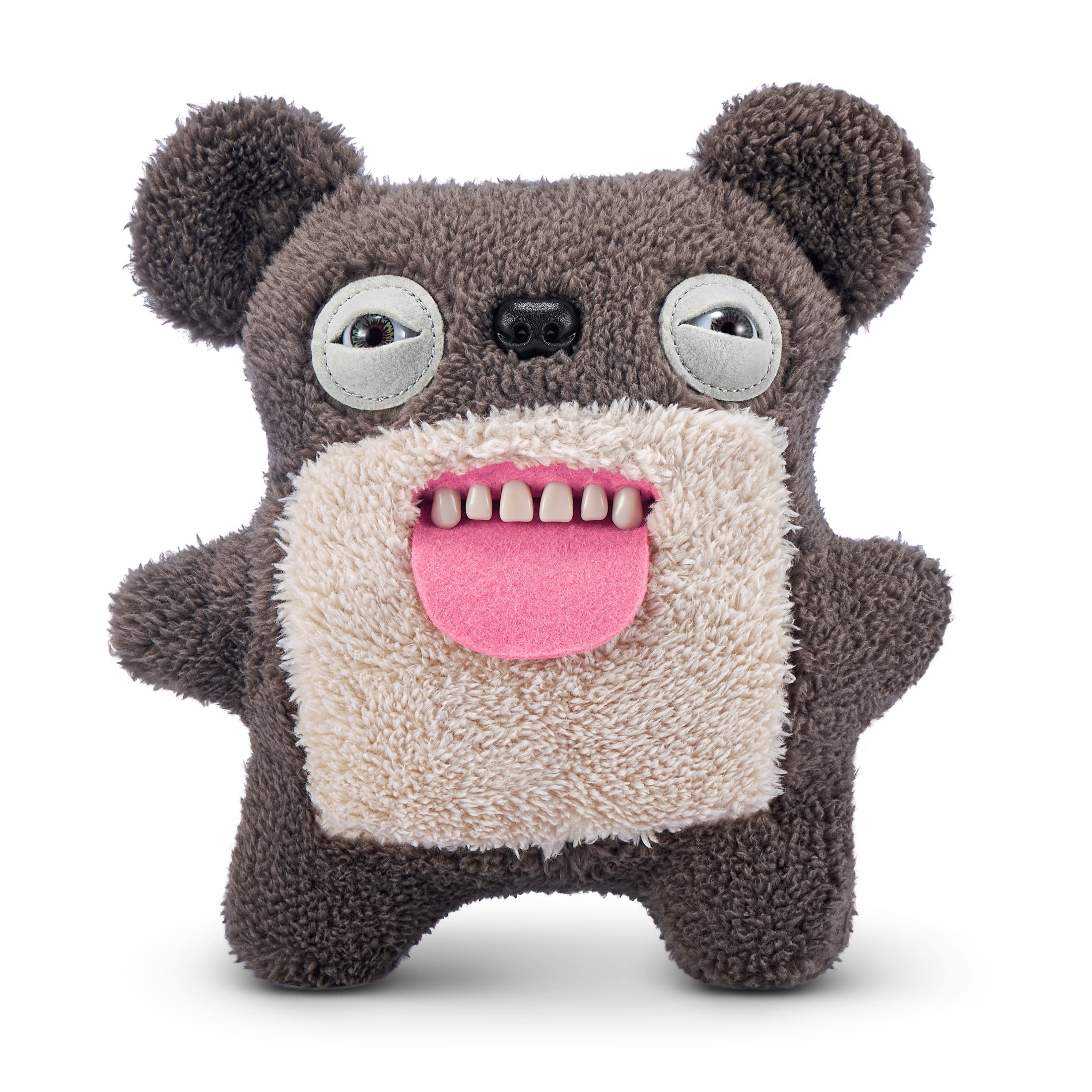 Fuggler New Fuggs on the Block 9 inch (Scarescome Square Bear), Funny Ugly Monster Soft Plush Toy by(图1)