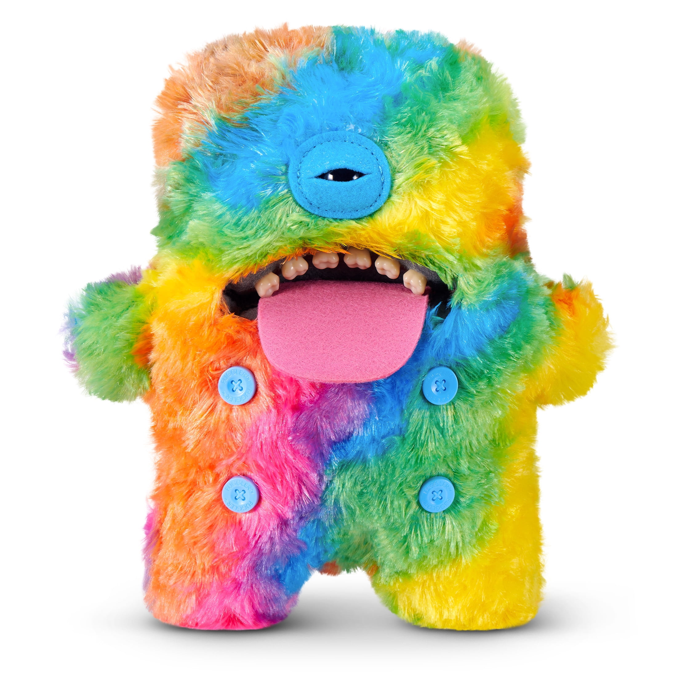 Fuggler Nipple Fuggs 9 Inch Plush Collectible Toy (Oogah Boogah) by ZURU Featuring Funny Ugly Monster Design with Ridiculous Details, Bold Expressions, and Signature Chaos for Fans and Collectors